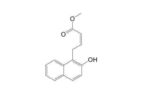 Methyl (Z)-4-(2-hydroxy-1-naphthyl)-2-butenoate1