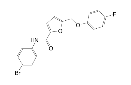 N-(4-bromophenyl)-5-[(4-fluorophenoxy)methyl]-2-furamide