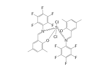 BIS-[2,4-DIMETHYL-6-[(PENTAFLUOROPHENYLIMINO)-METHYL]-PHENOLATO]-DICHLOROTITANIUM