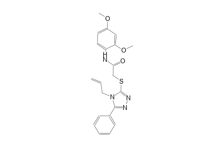 2-[(4-allyl-5-phenyl-4H-1,2,4-triazol-3-yl)sulfanyl]-N-(2,4-dimethoxyphenyl)acetamide