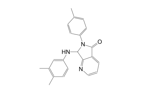 5H-pyrrolo[3,4-b]pyridin-5-one, 7-[(3,4-dimethylphenyl)amino]-6,7-dihydro-6-(4-methylphenyl)-