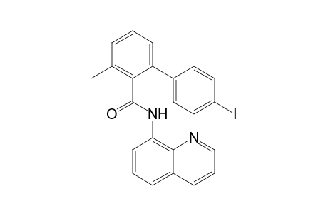 4'-Iodo-3-methyl-N-(quinolin-8-yl)-[1,1'-biphenyl]-2-carboxamide