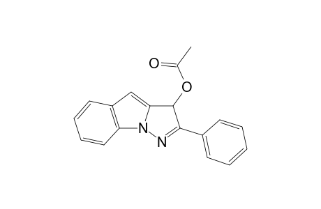 (2-phenyl-3H-pyrazolo[1,5-a]indol-3-yl) acetate