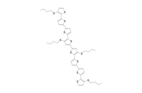 3,3''',4'''',3'''''''-TETRA-(BUTYLSULFANYL)-2,2':5',2'':5'',2''':5''',2'''':5'''',2''''':5''''',2'''''':5'''''',2'''''''-OCTATHIOPHENE