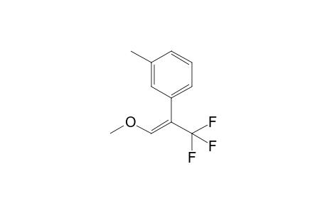 1-Methyl-3-[(E)-3,3,3-trifluoro-1-methoxyprop-1-en-2-yl]benzene