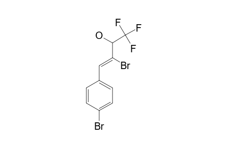 (Z)-4,4,4-TRIFLUORO-3-HYDROXY-2-BROMO-1-(4-BROMOPHENYL)-BUT-1-ENE