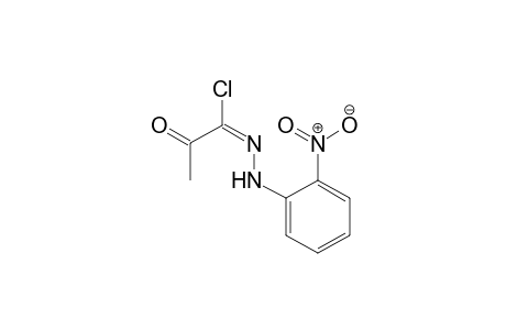 Propanehydrazonoyl chloride, N-(2-nitrophenyl)-2-oxo-