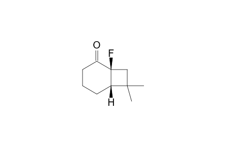 (1S,6S)-6-fluoro-8,8-dimethylbicyclo[4.2.0]octan-5-one