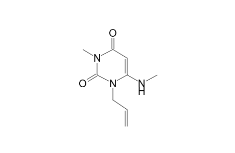 1-Allyl-3-methyl-6-(methylamino)pyrimidine-2,4-dione