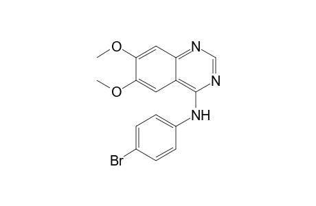 (4-bromophenyl)-(6,7-dimethoxyquinazolin-4-yl)amine
