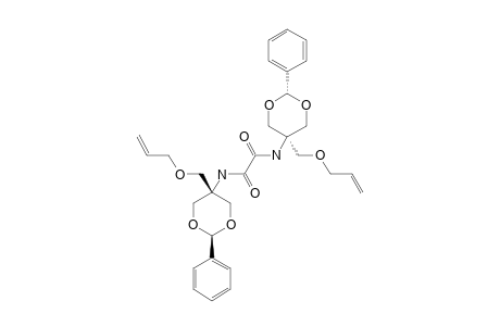N,N'-BIS-(E)-(5-ALLOYLOXYMETHYL-2-PHENYL-1,3-DIOXAN-5-YL)-ETHANEDIAMIDE