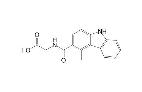 3-[N-(2-Hydroxycarbonylmethyl)-carboxamide]-4-methyl-9H-carbazole