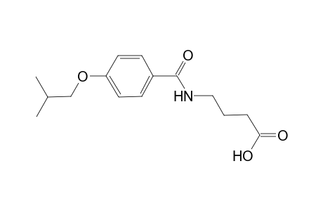Butanoic acid, 4-[-4-(2-methylpropyloxy)benzoylamino]-