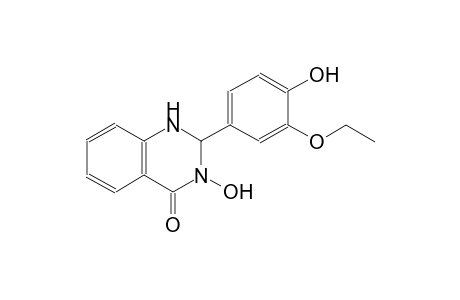 2-(3-ethoxy-4-hydroxyphenyl)-3-hydroxy-2,3-dihydro-4(1H)-quinazolinone