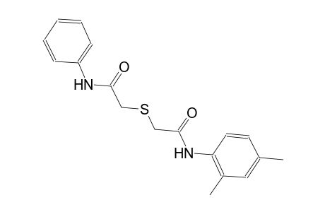 1-{[3-(2,4-dimethylphenyl)-2-oxopropyl]sulfanyl}-3-phenylpropan-2-one
