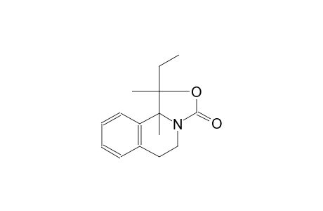 oxazolo[4,3-a]isoquinolin-3-one, 1-ethyl-1,5,6,10b-tetrahydro-1,10b-dimethyl-