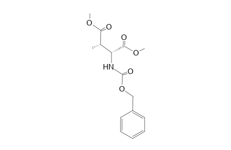 Dimethyl N-Carbobenzoxy-(2S,3R)-3-methylaspartate