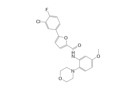 2-furancarboxamide, 5-(3-chloro-4-fluorophenyl)-N-[5-methoxy-2-(4-morpholinyl)phenyl]-