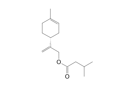 (+)-2-[(1R)-4-methyl-3-cyclohexen-1-yl]-2-propenyl 3-methylbutanoate