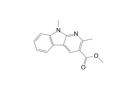 Methyl 2,9-Dimethyl-9H-pyrido[2,3-b]indol-3-carboxylate