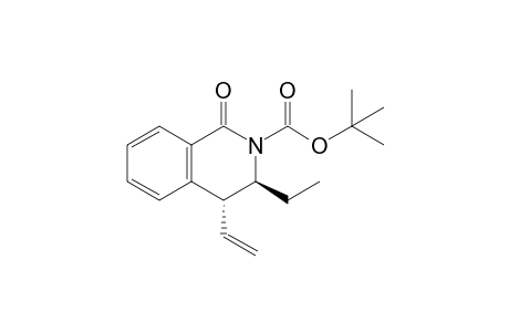 2-(t-Butoxycarbonyl)-3-ethyl-4-vinyl-3,4-dihydro-1(2H)-isoquinolinone