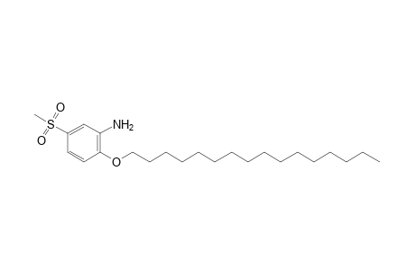 2-(hexadecyloxy)-5-(methylsulfonyl)aniline