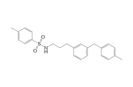 3-(3-N-Tosylaminopropyl)-1-(4-methylbenzyl)benzene