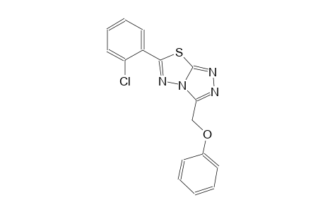 6-(2-chlorophenyl)-3-(phenoxymethyl)[1,2,4]triazolo[3,4-b][1,3,4]thiadiazole