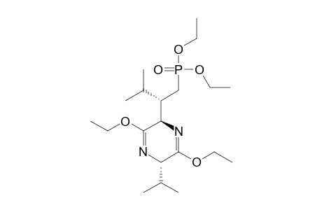 (2R,5S,1'S)-3,6-DIETHOXY-2-[2-(DIETHOXYPHOSPHORYL)-1-ISOPROPYLETHYL]-2,5-DIHYDRO-5-ISOPROPYLPYRAZINE