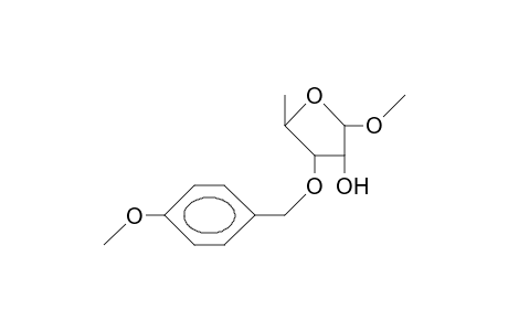 Methyl 5-deoxy-3-O-(4-methoxy-benzyl)-A/B-D-ribofuranoside