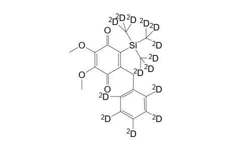 2,3-Dimethoxy-5-[(phenyl-d(5))methyl]-6-(trimethylsilyl)-d(9))-2,5-cyclohexadiene-1,4-dione