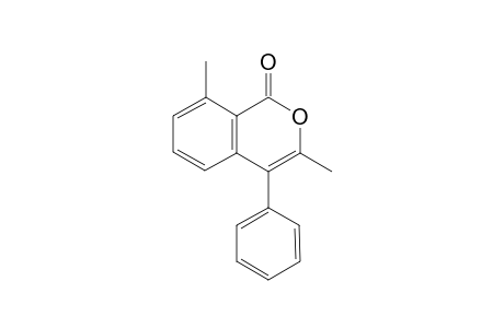 3,8-Dimethyl-4-phenyl-1H-isochromen-1-one