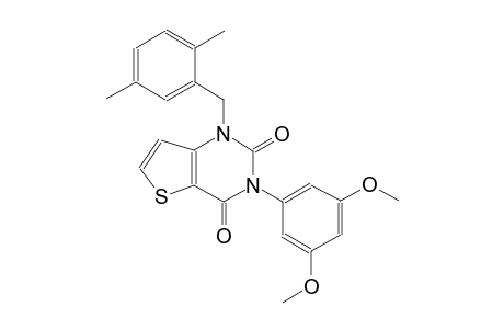 3-(3,5-dimethoxyphenyl)-1-(2,5-dimethylbenzyl)thieno[3,2-d]pyrimidine-2,4(1H,3H)-dione