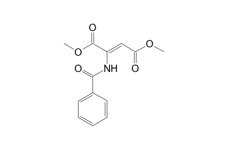 (Z)-2-benzamido-2-butenedioic acid dimethyl ester