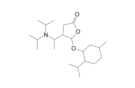 (2' S)-5-(Menthyloxy)-4-[1'-(diisopropylamino)ethyl]-4,5-dihydrofuran-2(3H)-one