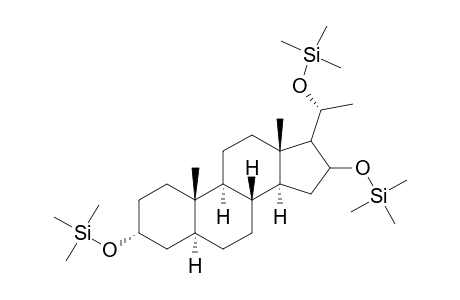 Tris(trimethylsilyl)- 5.alpha.-Pregnane-3.alpha.,16.alpha.,20-triol