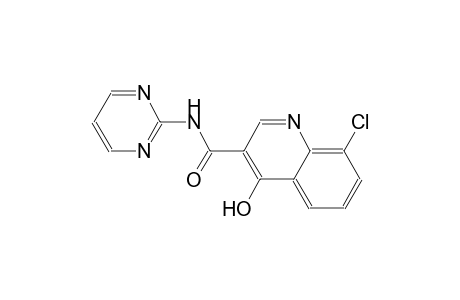 3-quinolinecarboxamide, 8-chloro-4-hydroxy-N-(2-pyrimidinyl)-