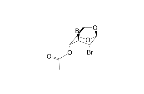 1,6-Anhydro-4-O-acetyl-2,3-dibromo-2,3-dideoxy-b-d-glucopyranose