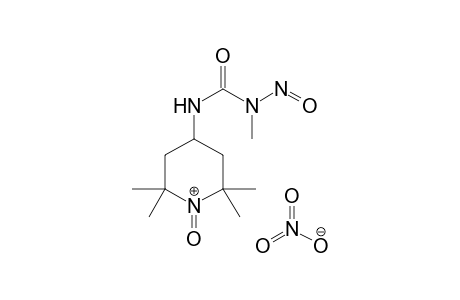 2,2,6,6-Tetramethyl-4-[N(2)-methyl-N(2)-nitrosoureido]-1-oxo-perhydropyridinium nitrate