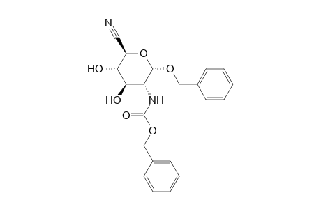 BENZYL 2-(CARBOXYAMINO)-2-DEOXY-alpha-D-GLUCOPYRANOSIDURONONITRILE, BENZYL ESTER