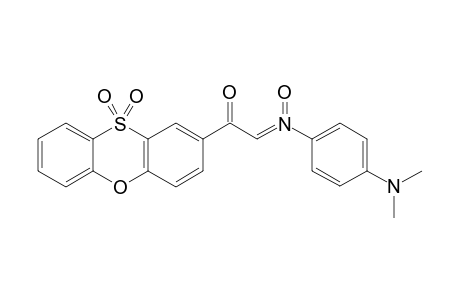 N-(PHENOXATHIIN-10,10-DIOXIDE-2-CARBONYLMETHYLENE)-4'-(N,N-DIMETHYLAMINO)-ANILINE_N-OXIDE