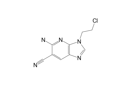 5-AMINO-3-(2-CHLOROETHYL)-3H-IMIDAZO-[4,5-B]-PYRIDINE-6-CARBONITRILE