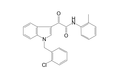 2-[1-(2-chlorobenzyl)-1H-indol-3-yl]-N-(2-methylphenyl)-2-oxoacetamide