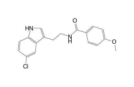 N-[2-(5-chloro-1H-indol-3-yl)ethyl]-4-methoxybenzamide
