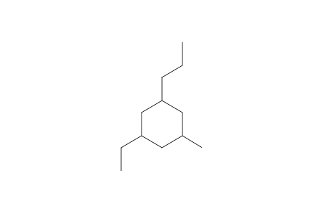 1-Ethyl-3-methyl-5-propyl-cyclohexane