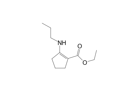 Ethyl 2-(n-propylamino)cyclopent-1-ene-1-carboxylate