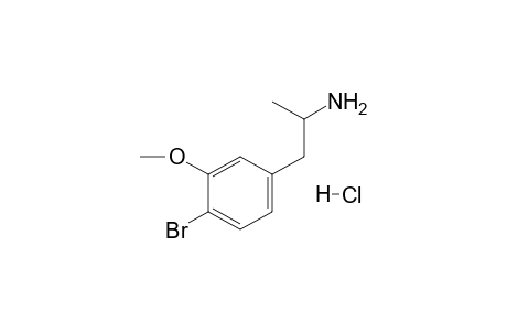 4-BROMO-3-METHOXY-alpha-METHYLPHENETHYLAMINE, HYDROCHLORIDE