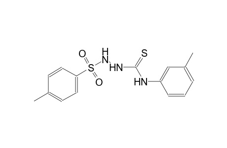 N-(3-methylphenyl)-2-[(4-methylphenyl)sulfonyl]hydrazinecarbothioamide