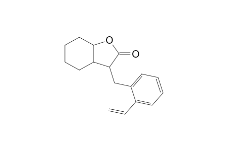 3-(2-Vinylbenzyl)hexahydro-1-benzofuran-2(3H)-one