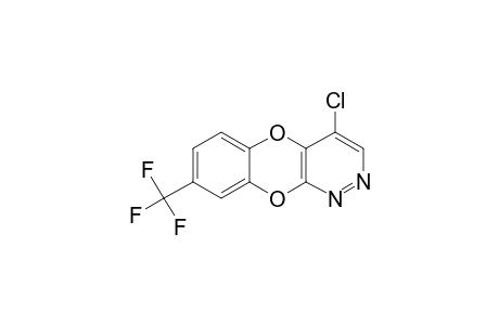 4-CHLORO-8-(TRIFLUOROMETHYL)-[1,4]-BENZODIOXINO-[2,3-C]-PYRIDAZINE